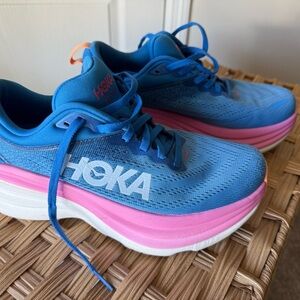 Hoka Bondi 8 Sneakers Size 7.5 D (Wide)